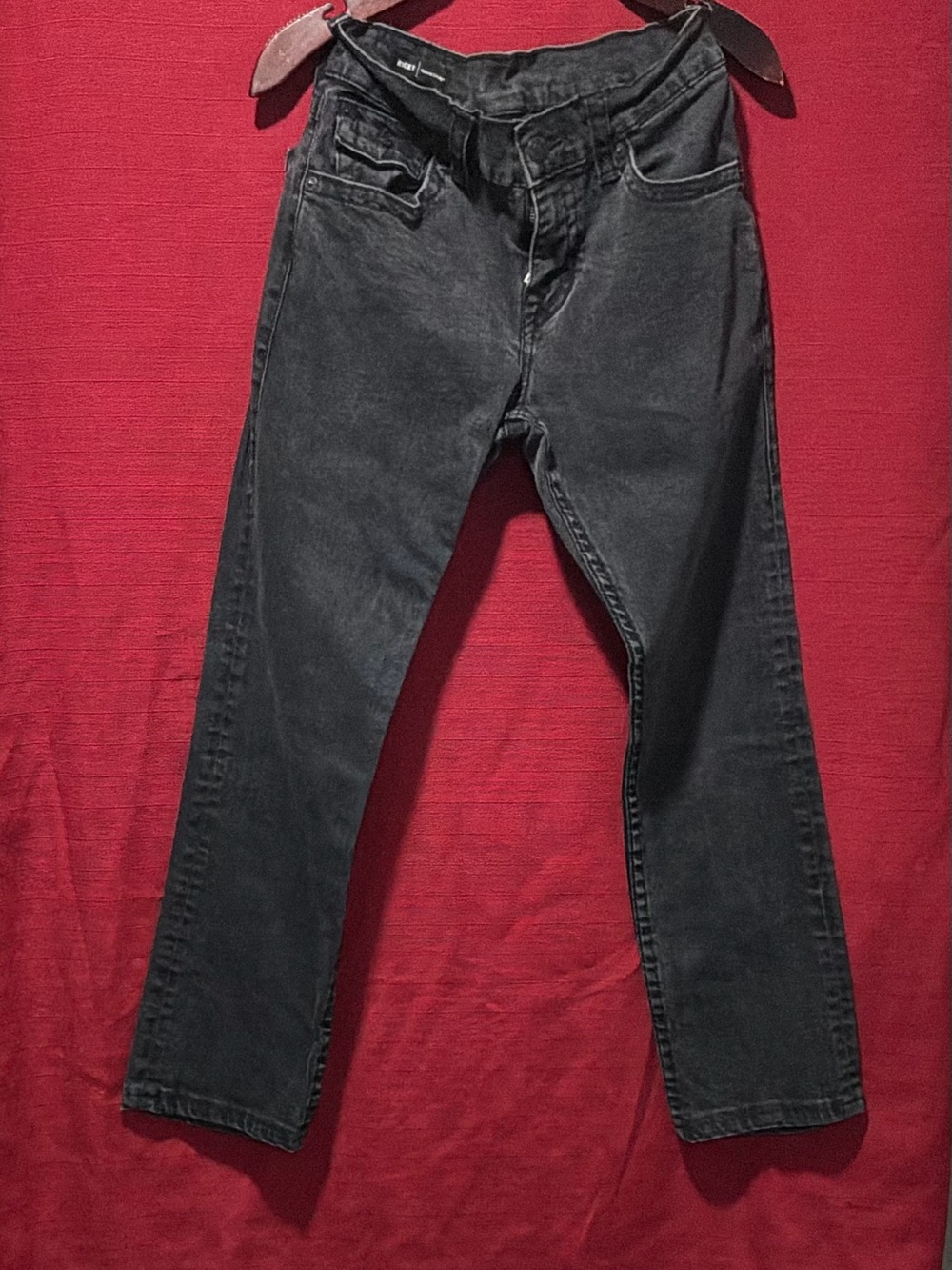 True Religion Men’s Black Slim Straight Jeans